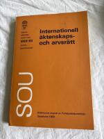 Internationell &auml;ktenskaps- och arvsr&auml;tt