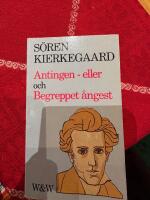 Antingen- eller : och Begreppet &aring;ngest