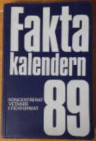  Faktakalendern 89 - koncentrerat vetande i fickformat