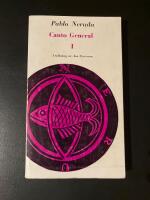 Canto General I