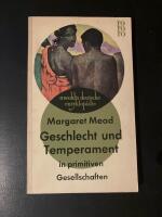 Geschlecht und Temperament im primitiven Gesellschaften