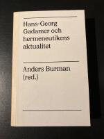 Hans-Georg Gadamer och hermeneutikens aktualitet