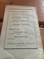 Thora Holm breddasm&ouml;rg&aring;sar samt vackra sm&ouml;rupl&auml;ggningar 