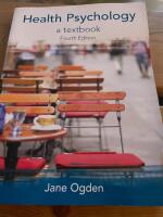 Health psychology - a textbook