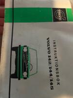 Instruktionsbok  Volvo 142/144/145
