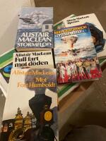  PAKET FEM B&Ouml;CKER Full fart mot d&ouml;den MOT FORT HUMBOLT STORMFLOD B&Auml;VA CALEFONIA BJ&Ouml;RN&Ouml;N 