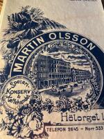 En ber&auml;ttelse om Martin Olsson, speceri & kaffehandel 1869-1969