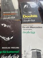 4 b&ouml;cker  av Nicolas freeling. Double. Ett skott i Biarritz se upp f&ouml;r kattorn  en vit Mercedes 