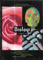 Biologi : [f&ouml;r grundskolans senare &aring;rskurser]