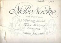 Nicke Nacke och andra visor. 