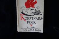 Konstn&auml;rsfolk.   Personliga minnen av bortg&aring;ngna svenska konstn&auml;rer