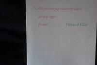" Allteftersom jag beskriver v&auml;gen g&aring;r jag v&auml;gen fram&aring;t". Hilma af Klint