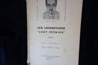 Lortbohemen Ludvig Nordstr&ouml;m och l&ouml;gnskymfen " Lort-Sverige".