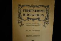 Frihetstidens Riddarhus.  