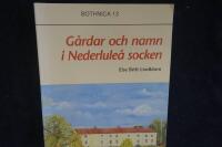 G&aring;rdar och namn i Nederlule&aring; socken.