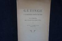 Getinge. I forntid och nutid.