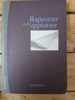 Rapporter och uppsatser
