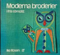 Moderna broderier i fria sömsätt