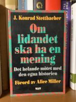Om lidandet ska ha en mening : det helande m&ouml;tet med den egna historien