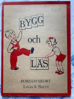 Bygg och läs Bokstavskort