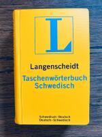 Langenscheidt Taschenw&ouml;rterbuch Schwedisch - schwedisch-deutsch, deutsch-schwedisch