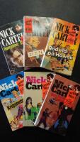BOKPAKET: Nick Carter Action Klassiker 80-tal 6 b&ouml;cker