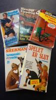 BOKPAKET: Klassiska Agent Deckare Action 5 Pocketb&ouml;cker 60-tal 70-tal