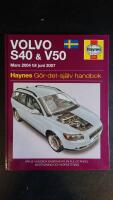 Volvo S40 och V50 : gör-det-själv handbok : [mars 2004 till juni 2007]