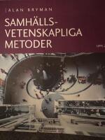 Samh&auml;llsvetenskapliga metoder
