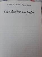 D&aring; oskulden och friden