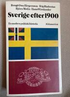 Sverige efter 1900 : en modern politisk historia