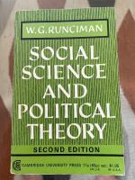 Social Sience and Political Theory