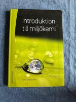 Introduktion till milj&ouml;kemi