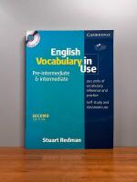 English vocabulary in use pre-intermediate and intermediate book and cd-rom