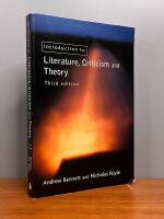 Introduction to literature, criticism and theory
