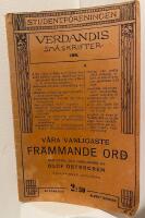 V&aring;ra vanligaste fr&auml;mmande ord 