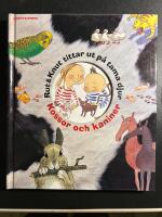 Rut och Knut tittar ut p&aring; tama djur