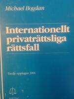 Internationellt privatr&auml;ttsliga r&auml;ttsfall