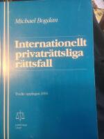 Internationellt privatr&auml;ttsliga r&auml;ttsfall