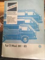 Volkswagen typ 2 mod.80>85 Bildkatalog
