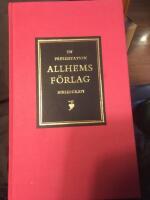 Allhems f&ouml;rlag : en presentation : bibliografi