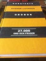 Norstedts svensk-latinska ordbok : 27.000 ord och fraser