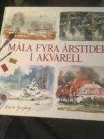 M&aring;la fyra &aring;rstider i akvarell
