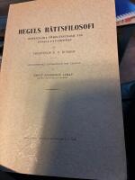 Hegels r&auml;ttsfilosofi offentliga f&ouml;rel&auml;sningar vid Uppsala universitetet 