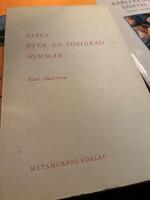 Elegi &ouml;ver en f&ouml;rlorad sommar