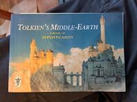 Tolkien&rsquo;s middle earth a book of 20 postcards