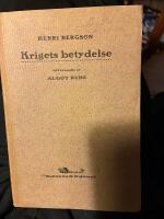 Krigets betydelse 