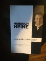 Andra tider, andra f&aring;glar : dikter