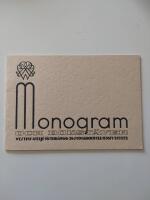monogram och bokst&auml;ver