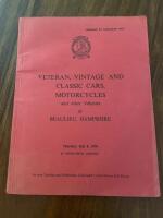 Veteran, vintage and classic cars motorcyckeltrafiken and other vehicles